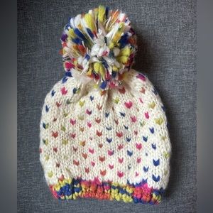 Multicolor Knit Beanie